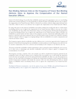 Non-Binding Advisory Vote on the Frequency of Future Non-Binding Advisory Votes to Approve the Compensation of Our Named Executive Officers