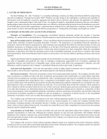 - Notes to Consolidated Financial Statements