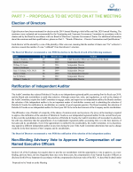Election of Directors