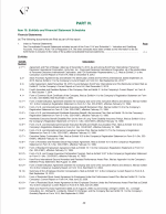 15. Exhibits and Financial Statement Schedules