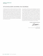 - Stockholders Sharing an Address