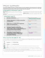 Proxy Summary