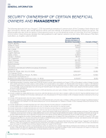 Security Ownership of Certain Beneficial Owners and Management