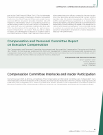 - Compensation and Personnel Committee Report on Executive Compensation