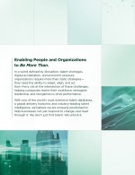 Enabling People and Organizations to Be More Than.