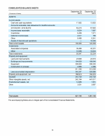 - Consolidated Balance Sheets
