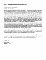 - Report of Independent Registered Public Accounting Firm