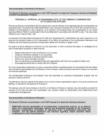 Proposal 5 - Approval, By Non-Binding Vote, of the Company's Compensation of Its Executive Officers