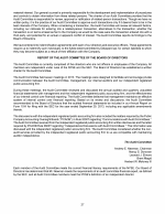 Report of the Audit Committee of the Board of Directors