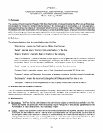 Appendix A - Amended and Restated 1996 Stock Plan for Non-Employee Directors