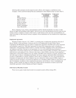 Employment Agreements