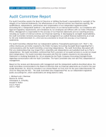 Audit Committee Report