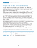 Proposal 1: Election of Class II Directors