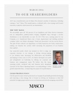 Letter to Our Shareholders