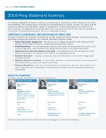 2016 Proxy Statement Summary