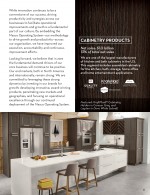 - Cabinetry Products