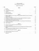 Table of Contents