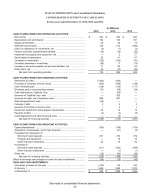 - Consolidated Statements of Cash Flows