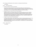 9. Changes in and Disagreements with Accountants on Accounting and Financial Disclosure