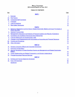 Table of Contents