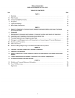 Table of Contents