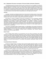 7. Management's Discussion and Analysis of Financial Condition and Results of Operations