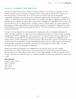 Audit Committee Report