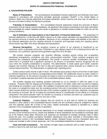 - Notes to Consolidated Financial Statements