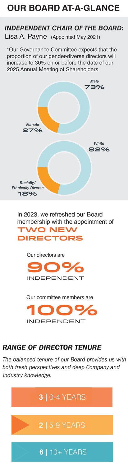 Director Nominee Stats