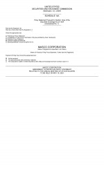 Click here to view Masco Corporation Supplement to the 2024 Proxy Statement