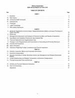 Table of Contents