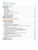 Table of Contents