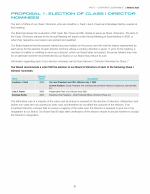 Proposal 1: Election of Class I Director Nominees