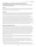 Proposal 6: Management Proposal to Approve the Amendment of the Company Charter to Enable Adoption of Shareholders' Right to Call Special Meetings of Shareholders