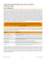 Director Independence and Related Party Transactions