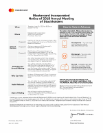 Notice of 2018 Annual Meeting of Stockholders