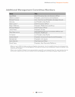 Additional Management Committee Members