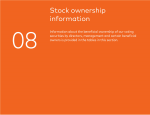 Stock Ownership Information