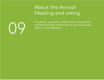 About the Annual Meeting and Voting