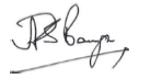 Ajay Banga signature