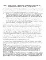 7. Management's Discussion and Analysis of Financial Condition and Results of Operations