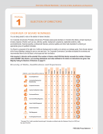 Proposal 1: Election of Directors