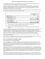 5. Variable Interest Entities (VIEs)