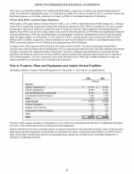 6. Property, Plant and Equipment and Jointly-Owned Facilities