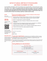 Notice of Annual Meeting of Stockholders