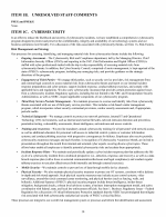 1B. Unresolved Staff Comments