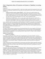 1. Organization, Basis of Presentation and Summary of Significant Accounting Policies