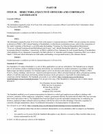 10. Directors, Executive Officers and Corporate Governance