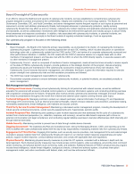 - Board Oversight of Cybersecurity