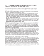 7. Management's Discussion and Analysis of Financial Condition and Results of Operations